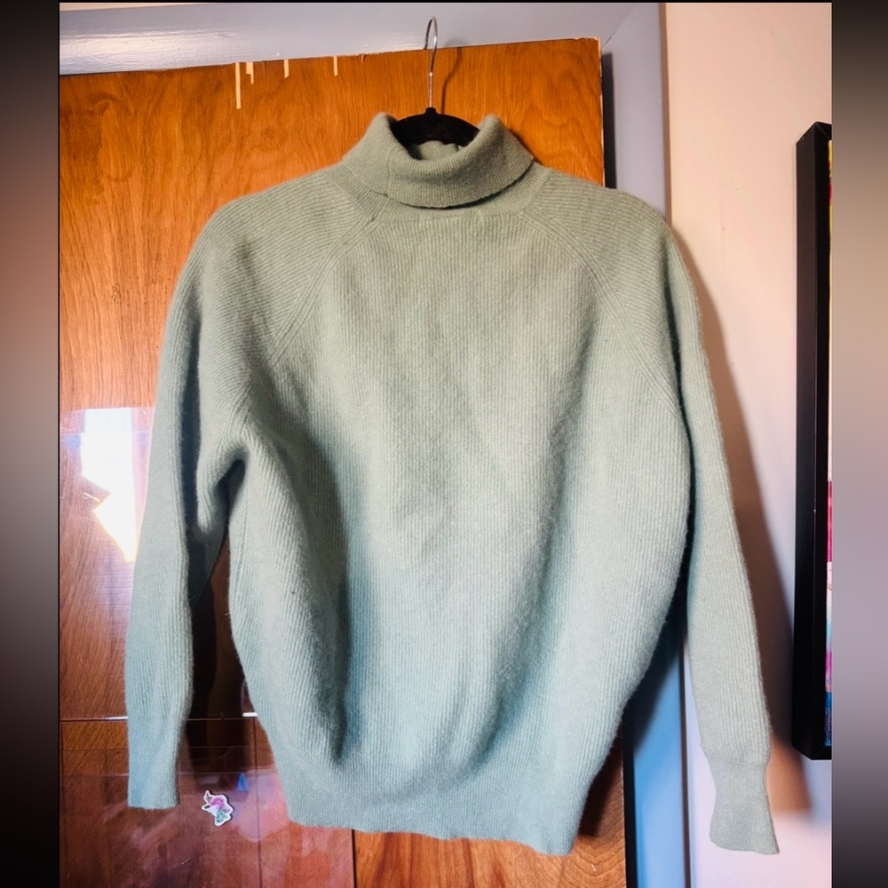 THE LIMITED Soft Green Sweater, Size Medium